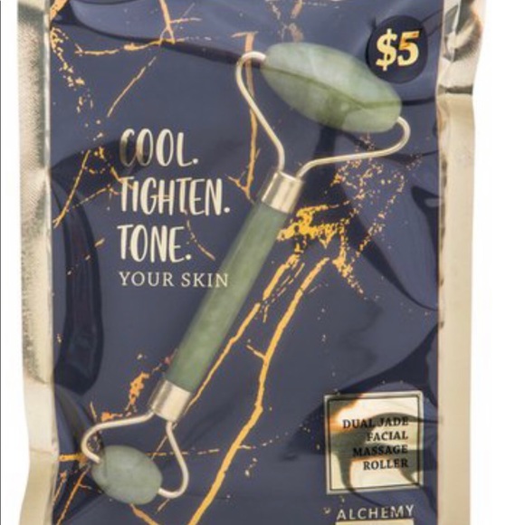 NWT ALCHEMY DUAL JADE FACIAL MASSAGE ROLLER - Picture 2 of 2